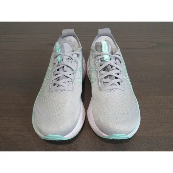 Asics Gel Nimbus 27 Running Shoes Womens Size 7.5 Gray Sneakers 1012B753 Road - Picture 2 of 11